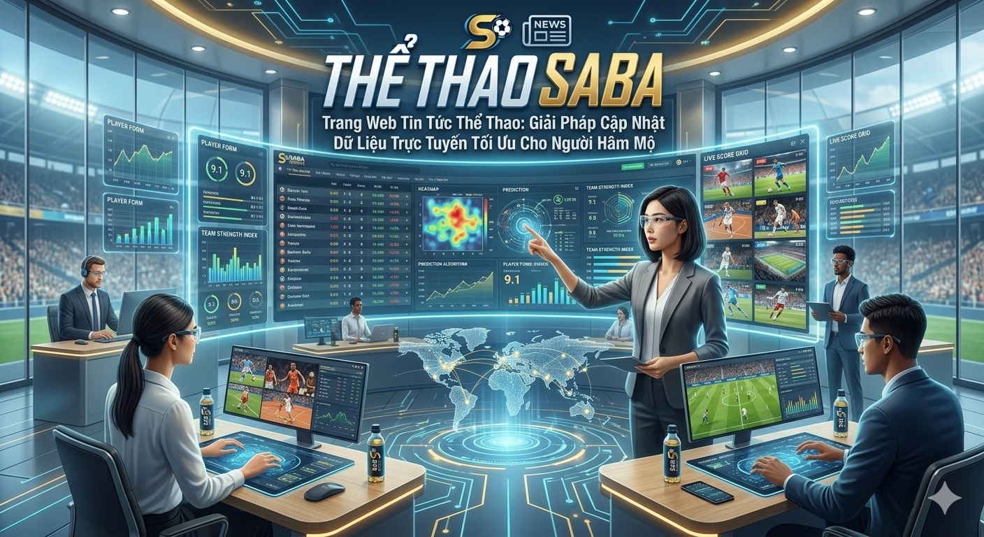 Trang Web Tin Tức Thể Thao: Giải Pháp Cập Nhật Dữ Liệu Trực Tuyến Tối Ưu Cho Người Hâm Mộ